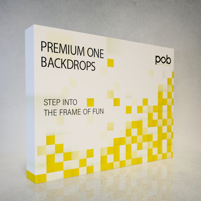 Straight Fabric Pop Up Display With Side