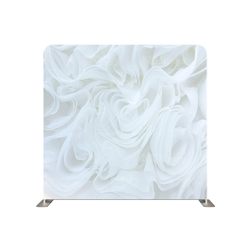 premium one pillowcover backdrops-Pretty White