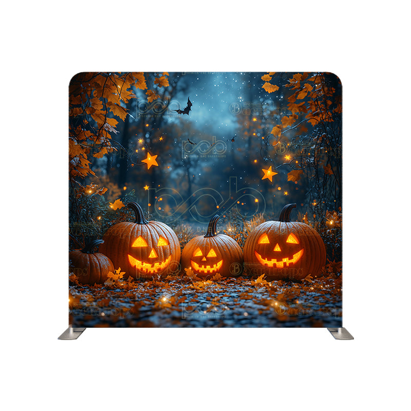 premium one pillowcover backdrops-Pumpkins Singing Spooky Songs