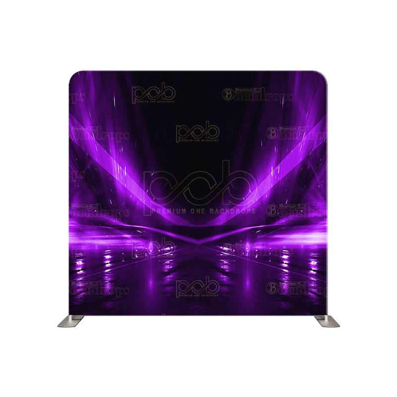 premium one pillowcover backdrops-Purple Rave