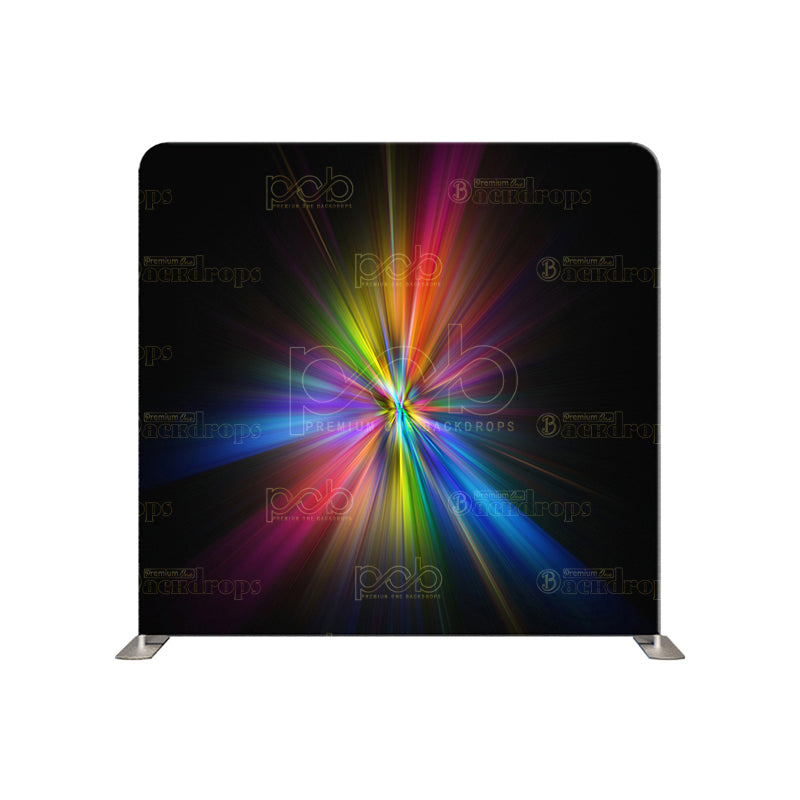 premium one pillow cover backdrops-RAINBOW GLARE