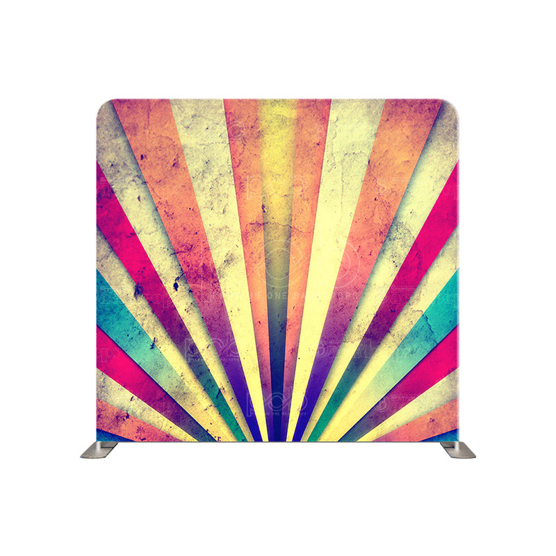 premium one pillowcover backdrops-RETRO SUNBEAM