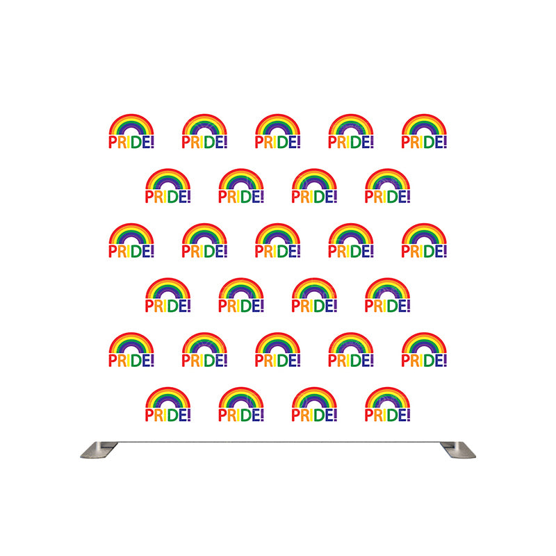 premium one pillowcover backdrops-Rainbows Mean Pride