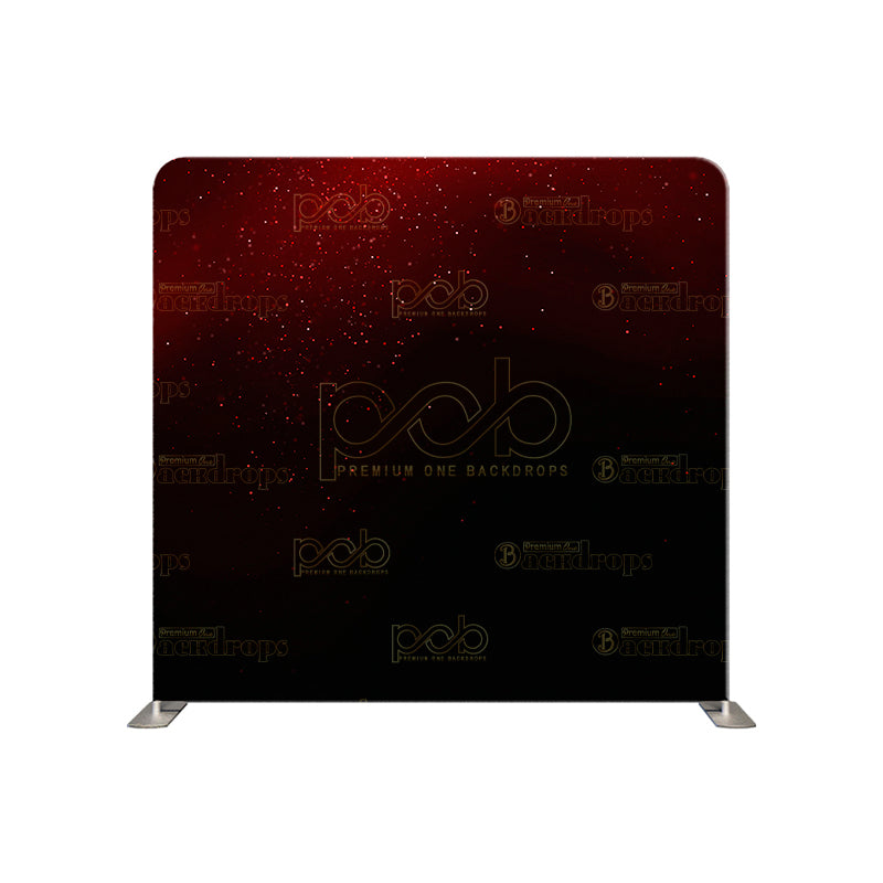 premium one pillow cover backdrops-Red Fades