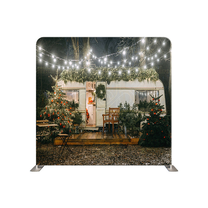 premium one pillowcover backdrops-Christmas Ornaments Holiday