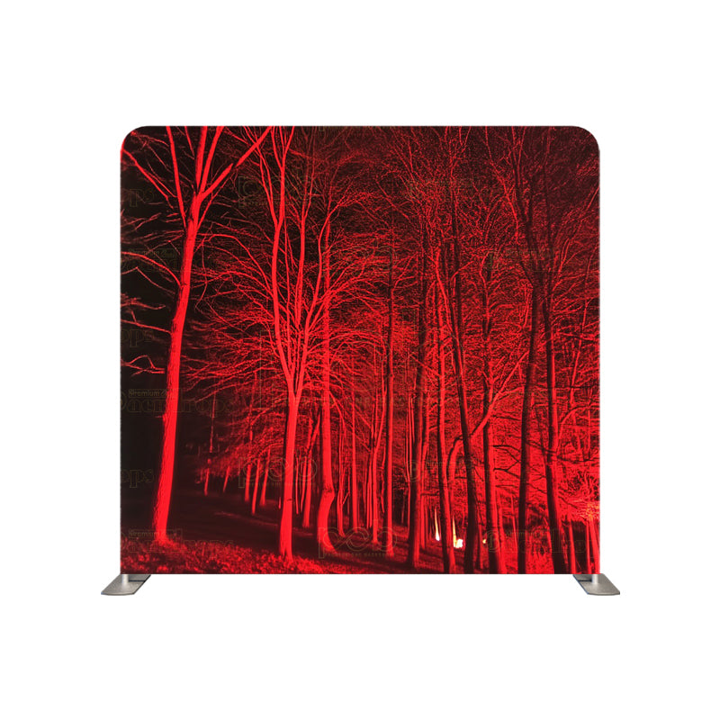 premium one pillowcover backdrops-Red Woods