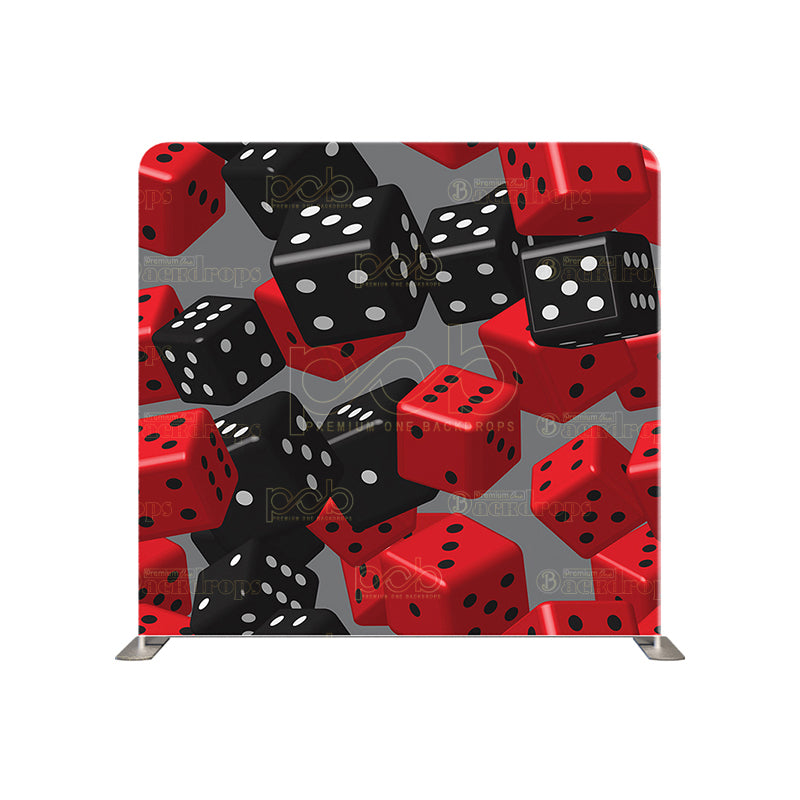 premium one pillow cover backdrops-Roll The Dice