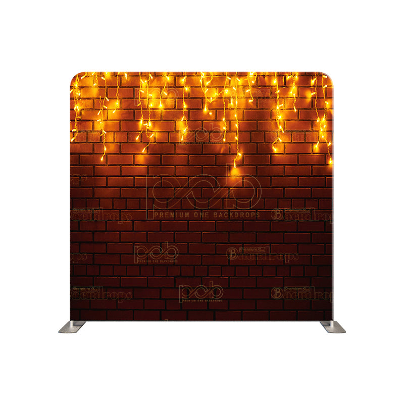 premium one pillowcover backdrops-Romantic Brick