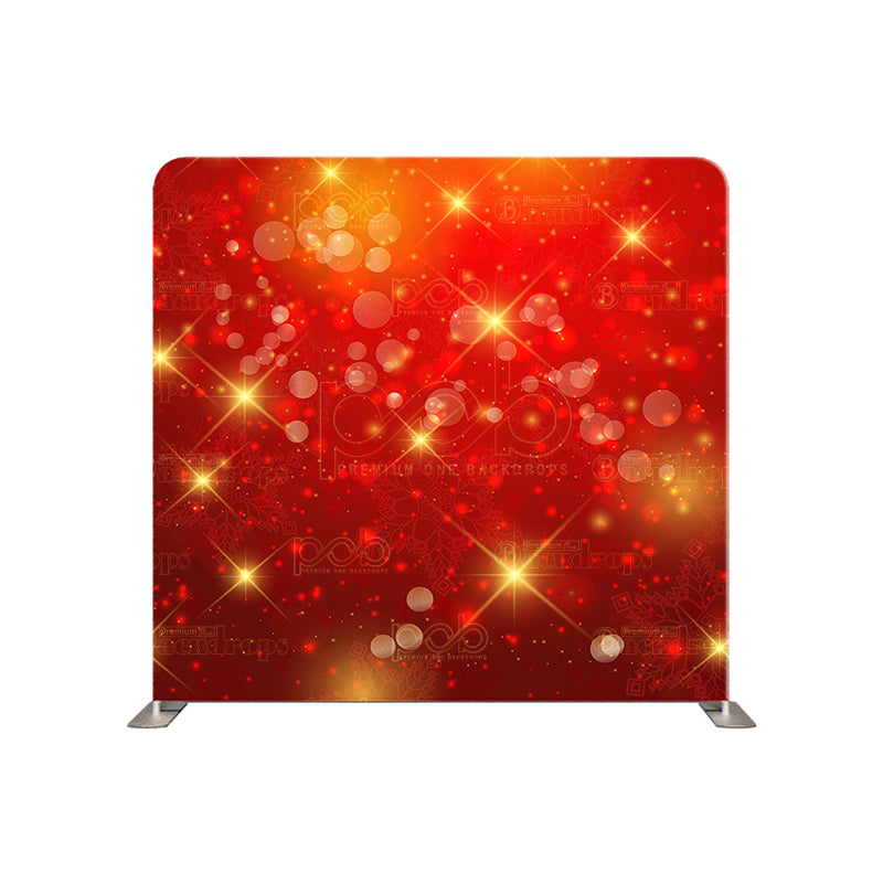 premium one pillowcover backdrops-Ruby Snowflake Light