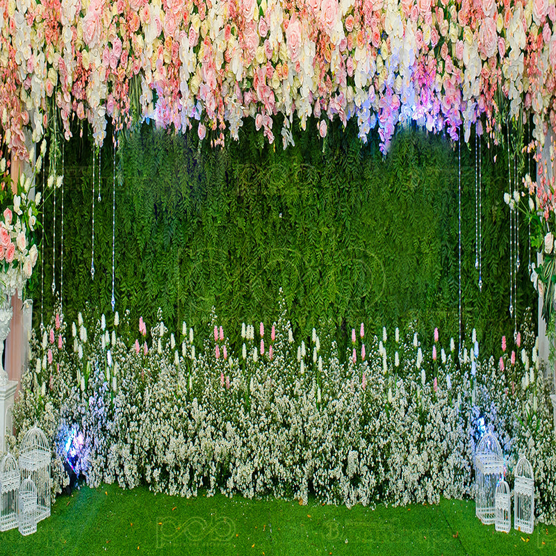 premium one pillowcover backdrops-SECRET GARDEN