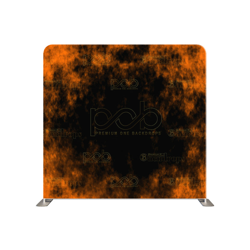 premium one pillow cover backdrops-SMOKEY ORANGE