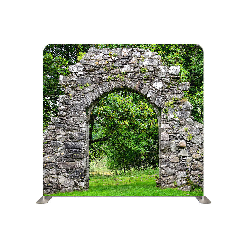 premium one pillowcover backdrops-STONE ENTRANCE