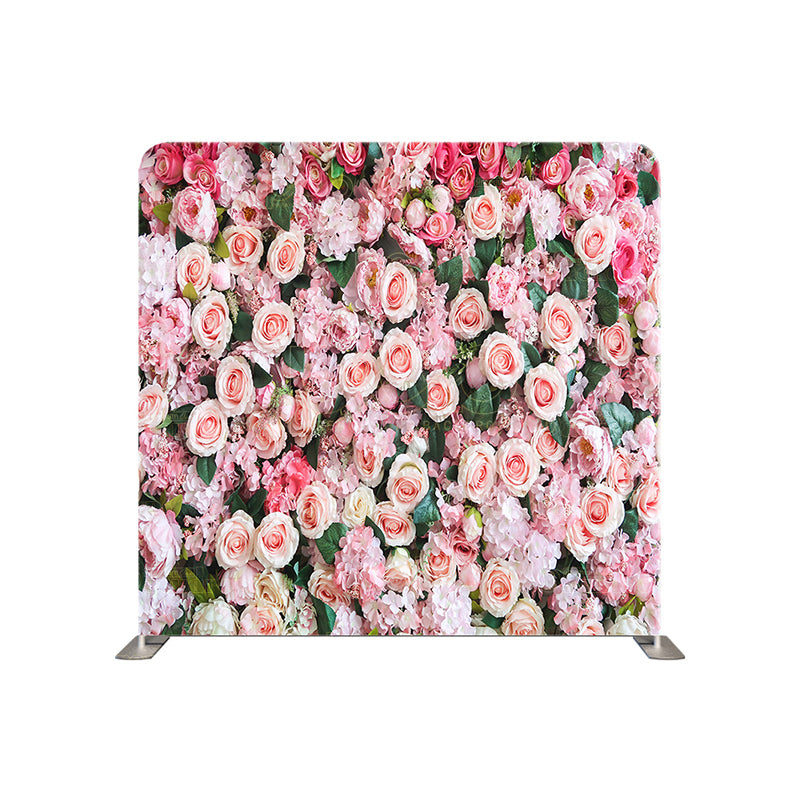 premium one pillowcover backdrops-SWEET ROSE WALL