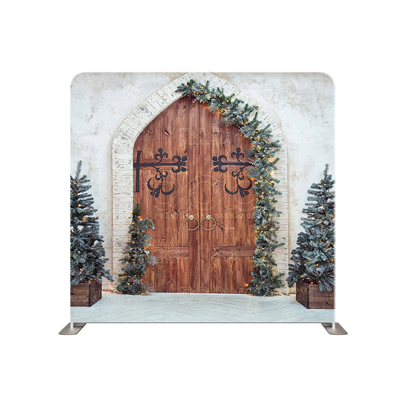 premium one pillowcover backdrops-Santas Front Door