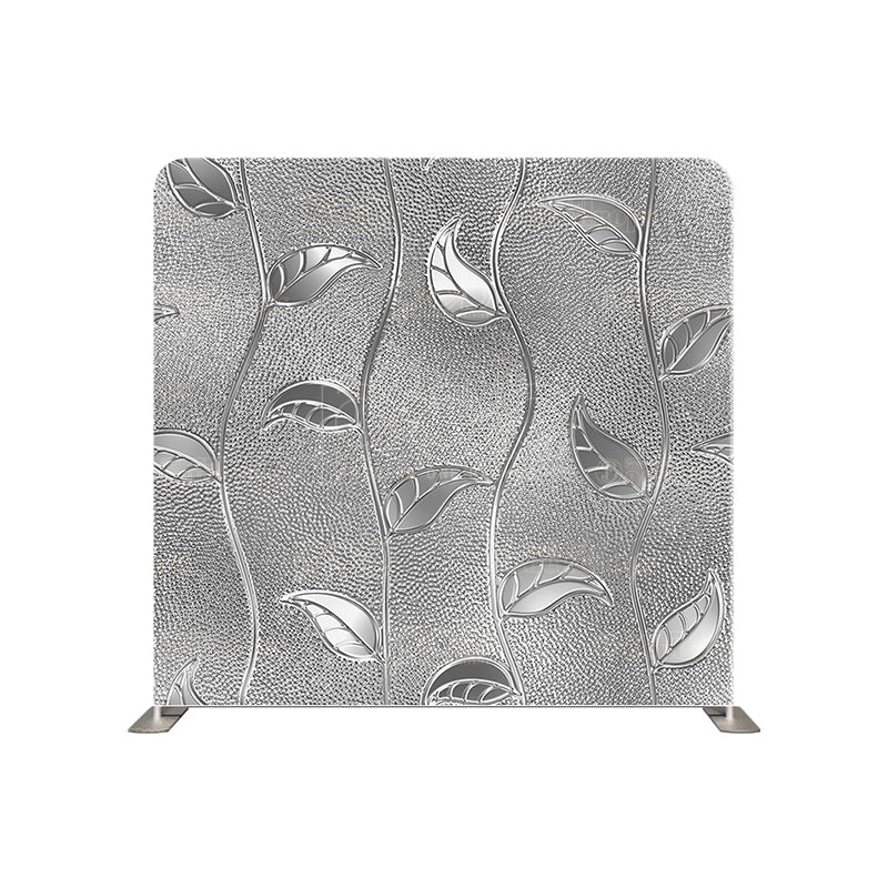 premium one pillowcover backdrops-Silver Leaf