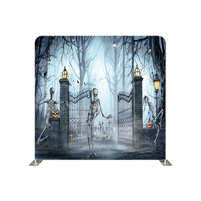 premium one pillowcover backdrops-Skeleton Poses