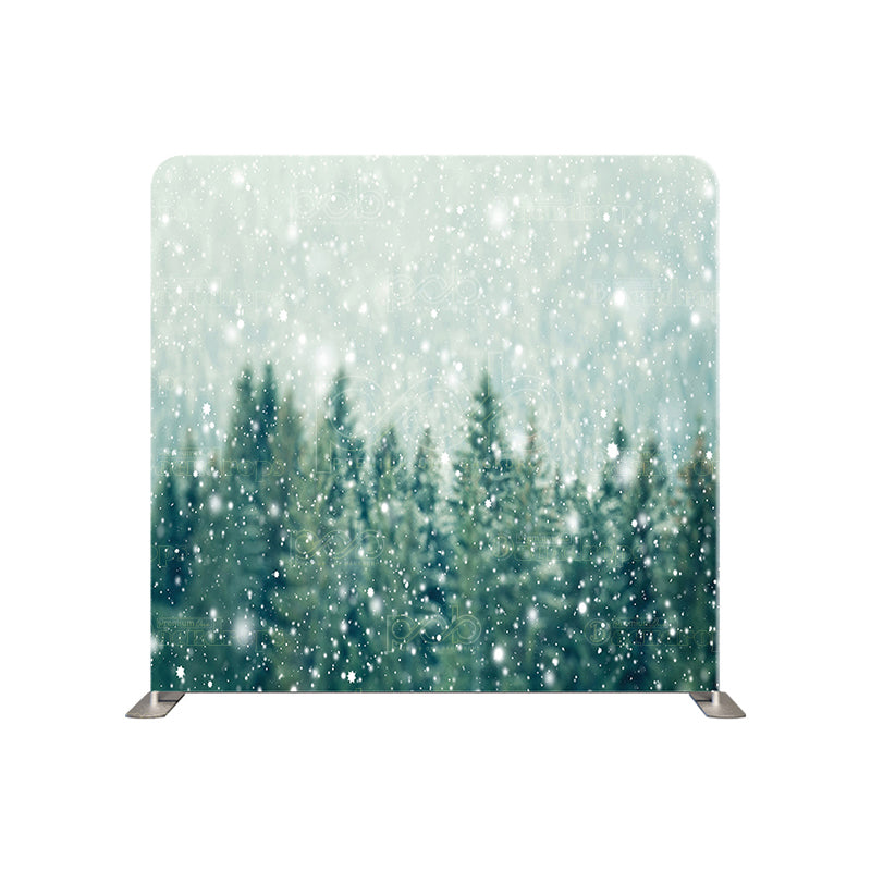 premium one pillowcover backdrops-Snowy Wilderness