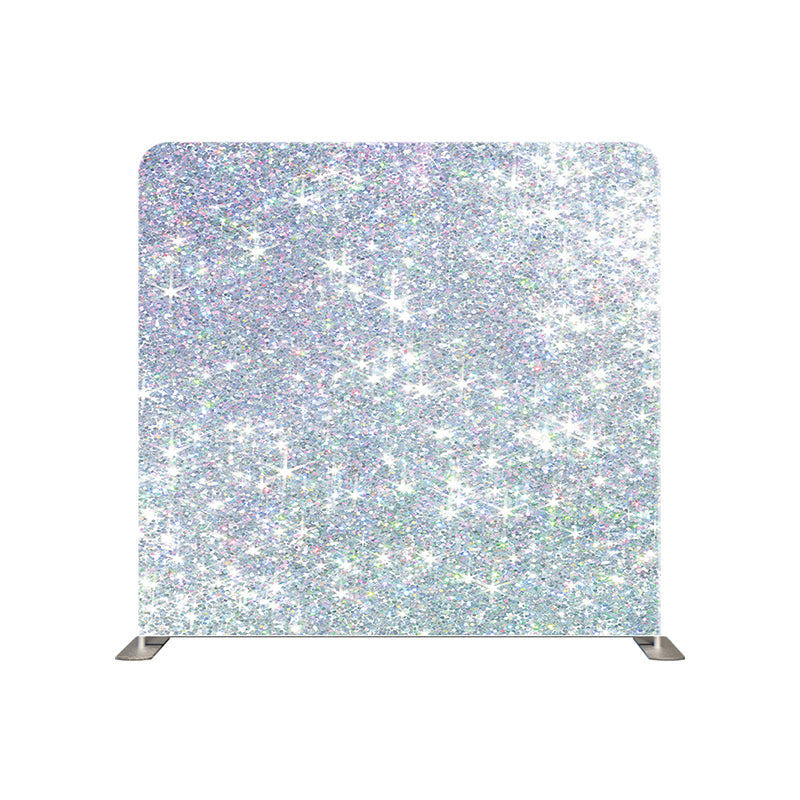 premium one pillow cover backdrops-Sparkling Glitter