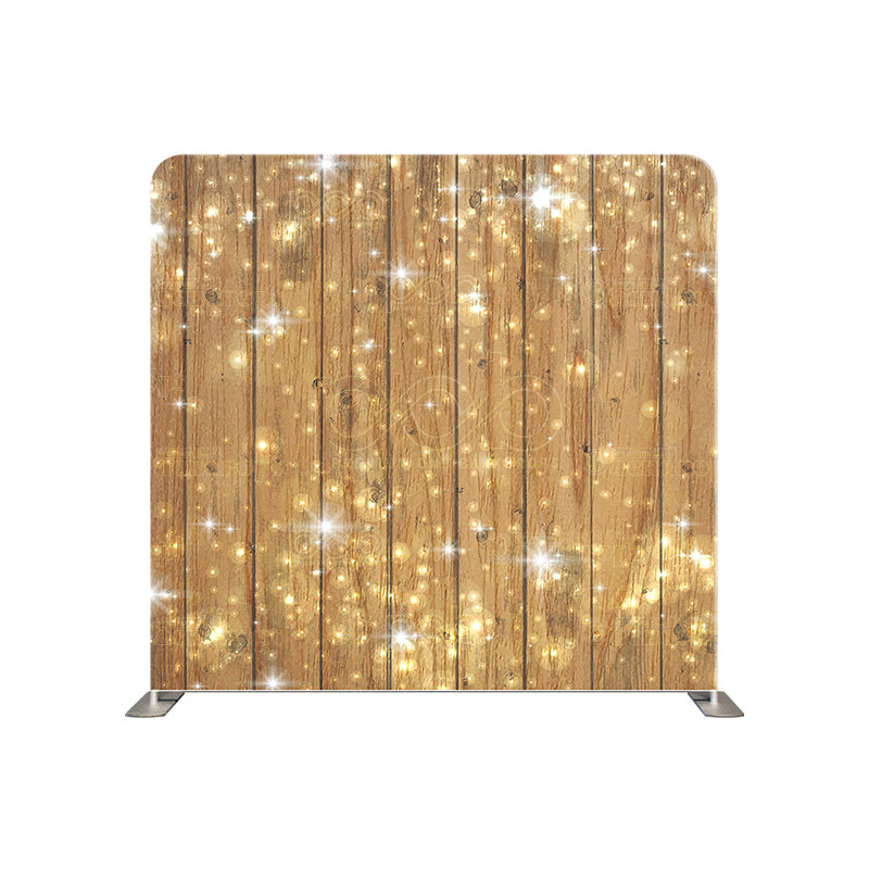 premium one pillow cover backdrops-Sparkling Wood