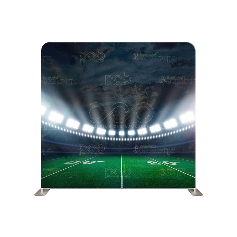 premium one pillow cover backdrops-Stadium Lights