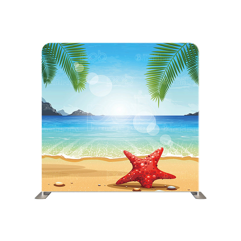 premium one pillow cover backdrops-Starfish