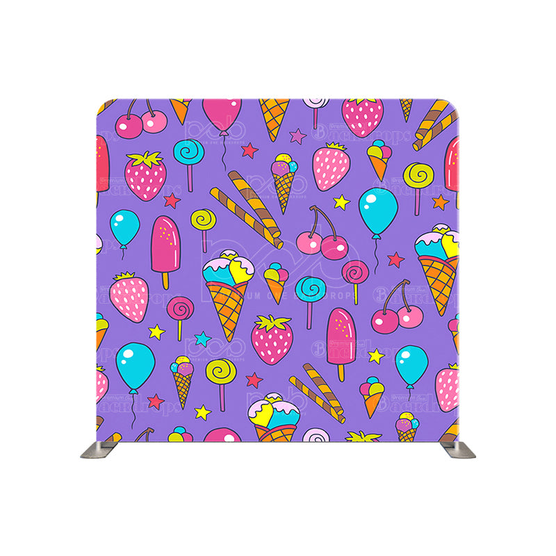 premium one pillowcover backdrops-Sugar Spice and Everything Nice