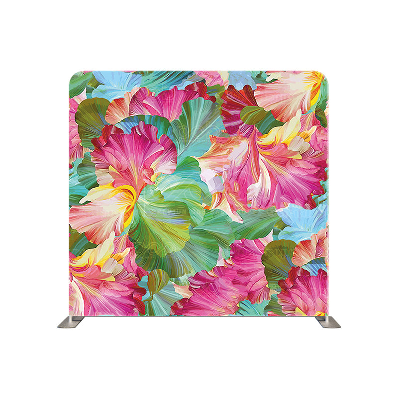 premium one pillowcover backdrops-Summer Garden