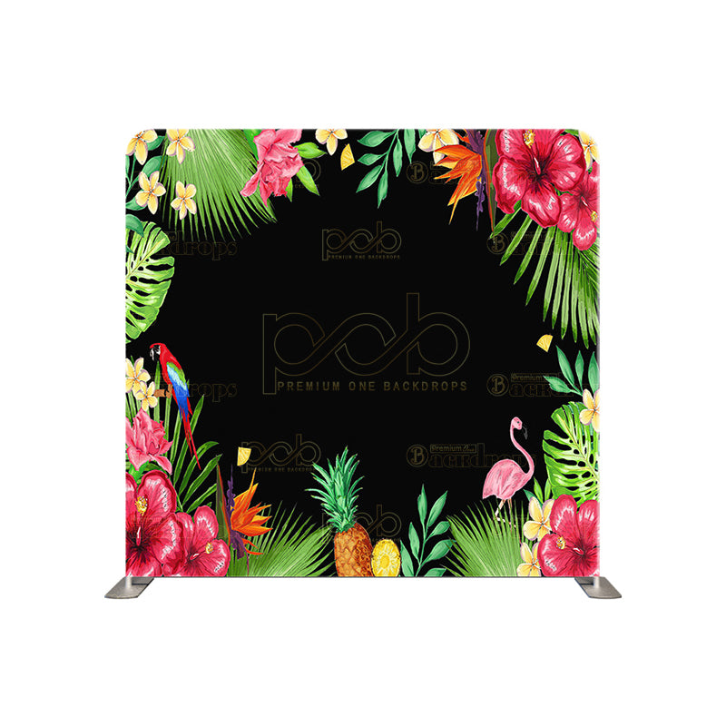 premium one pillowcover backdrops-Surrounded By Paradise