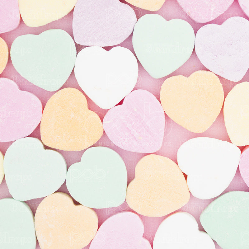 premium one pillowcover backdrops-Sweet heart Candy