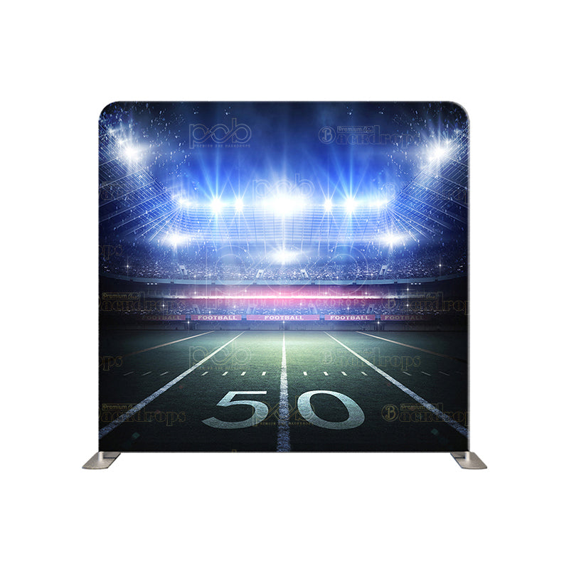 premium one pillowcover backdrops-Tha 50 Yard Line View