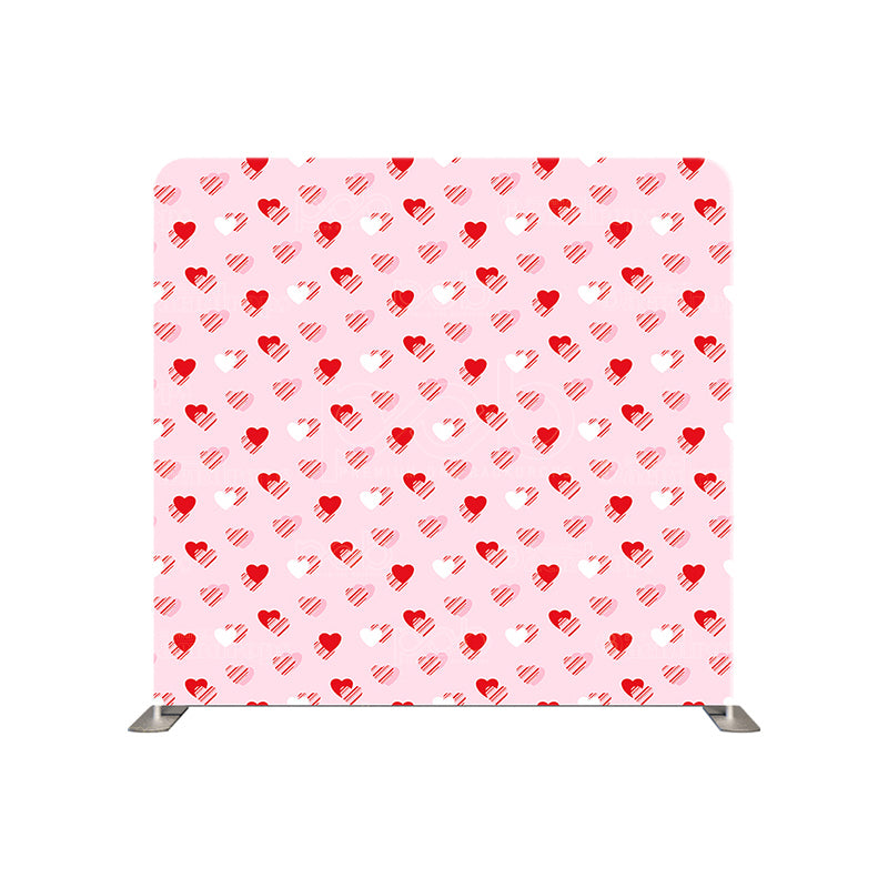 premium one pillowcover backdrops-Tiny Hearts