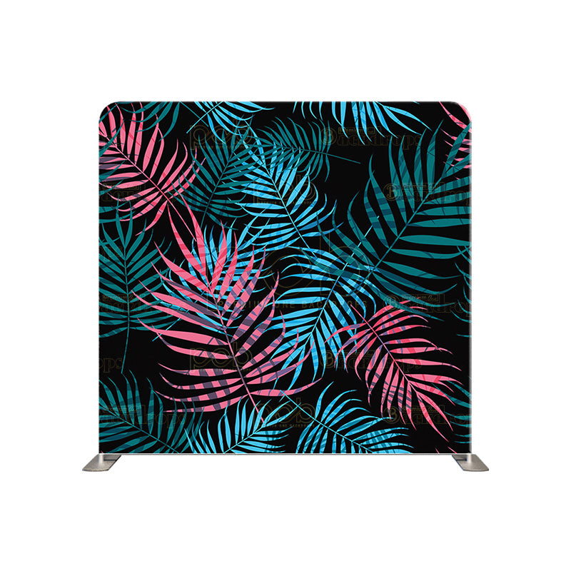 premium one pillow cover backdrops-Tropical Palm Trees