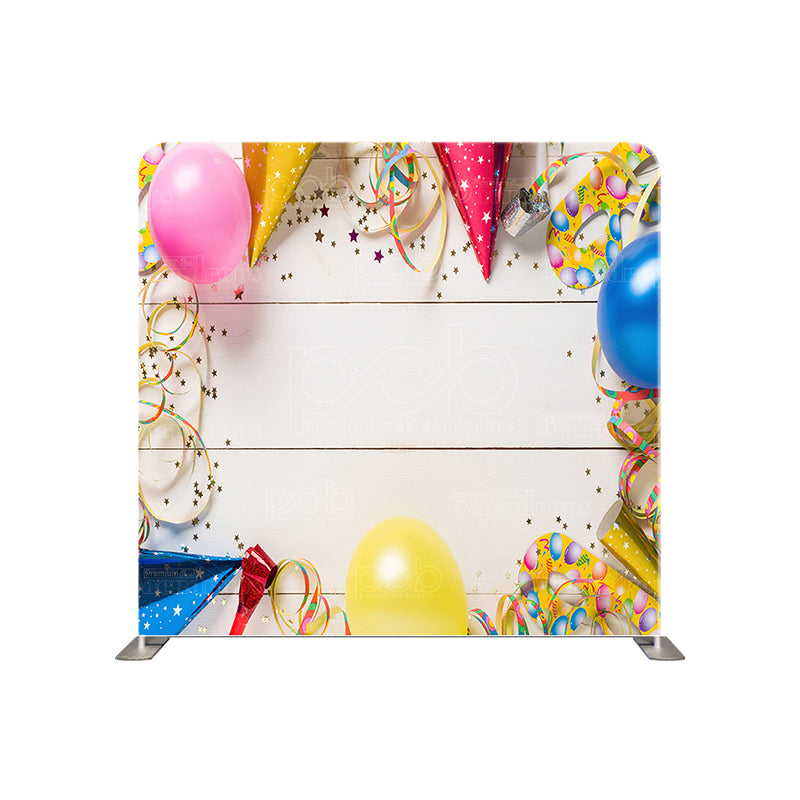 premium one pillow cover backdrops-Twist Birthday