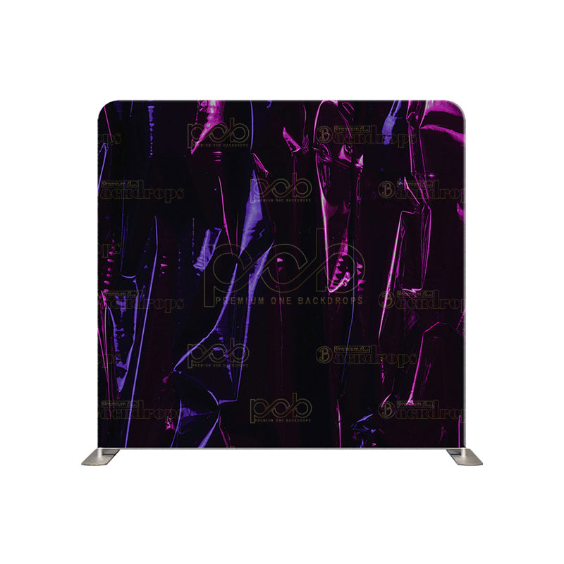 premium one pillow cover backdrops-Two Tone Purple