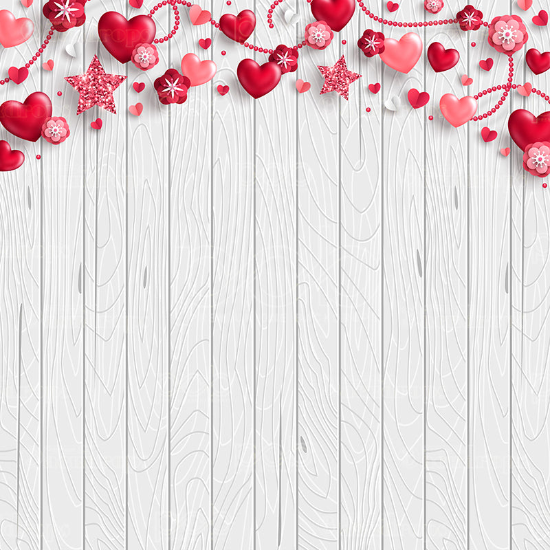 premium one pillowcover backdrops-Valentines Day Part