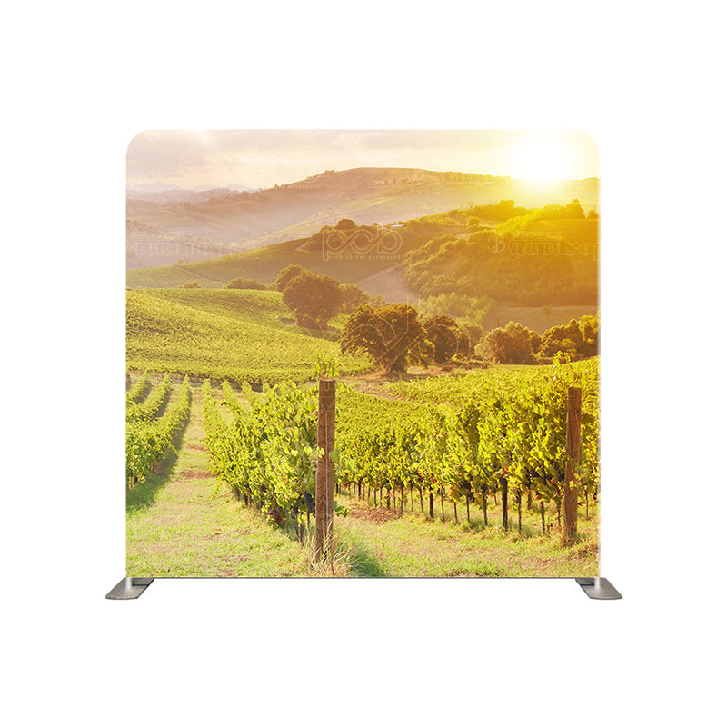 premium one pillowcover backdrops-Valley Vineyard