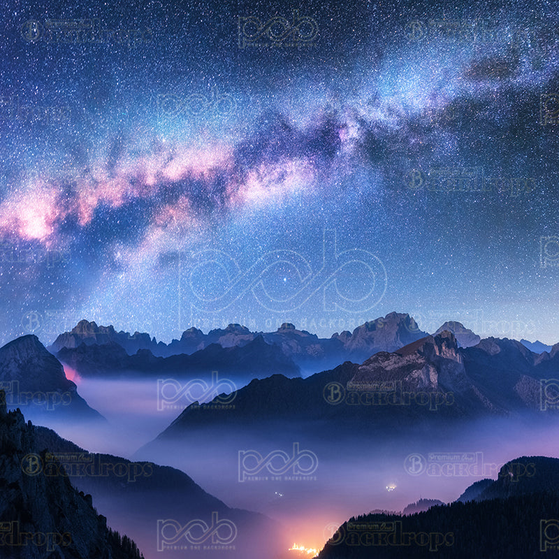 premium one pillowcover backdrops-Vast Space