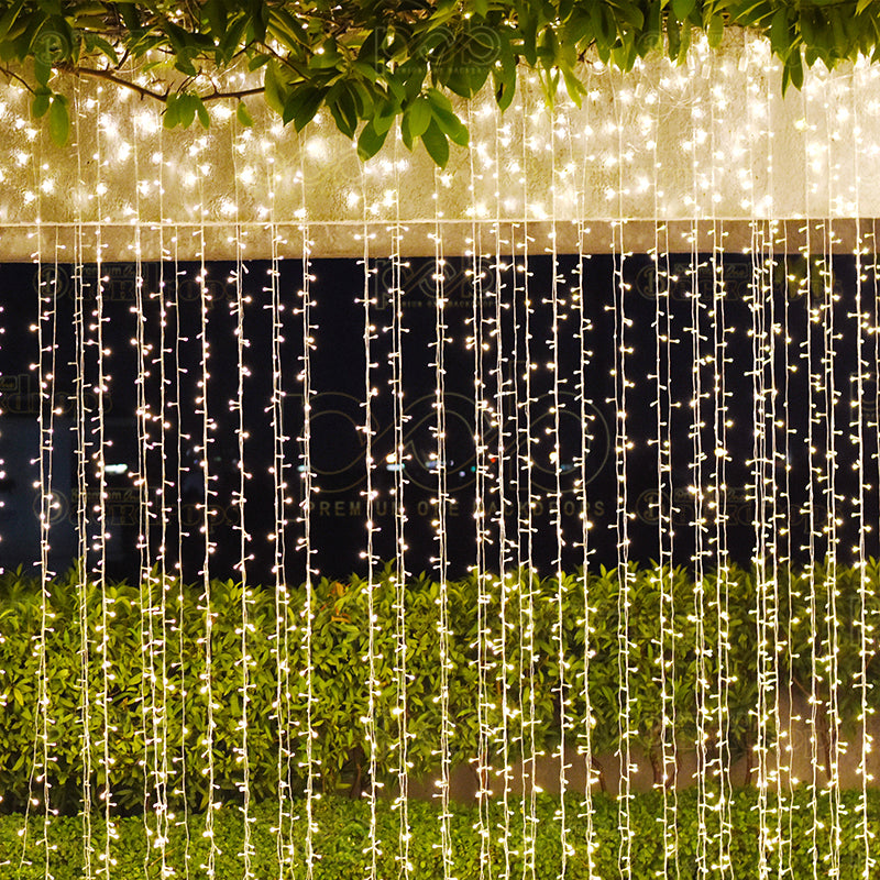 premium one pillowcover backdrops-Vegas String Lights