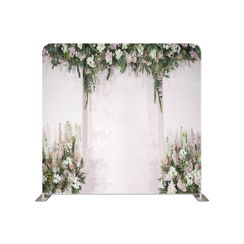 premium one pillow cover backdrops-Wedding Flower Corners