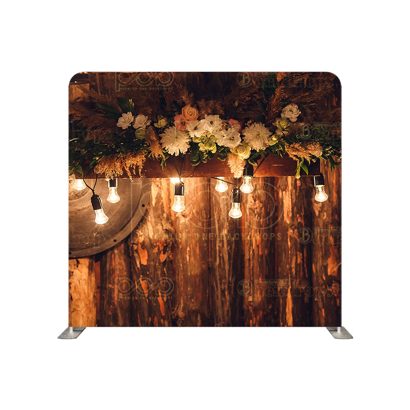 premium one pillowcover backdrops-Wedding wooden wall