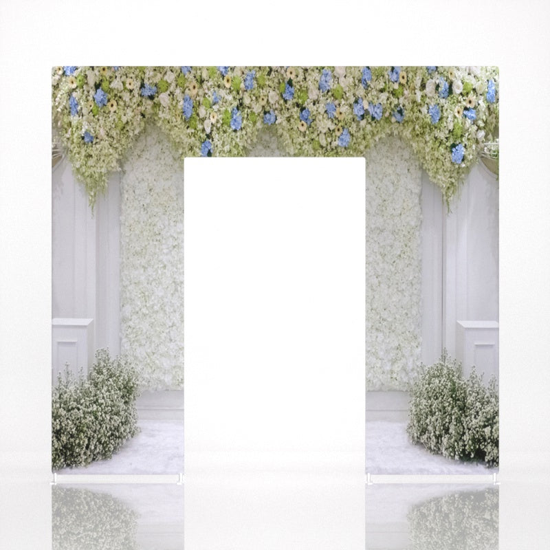 10x9ft Wedding Party Flower Square Frame Welcome Stand Door