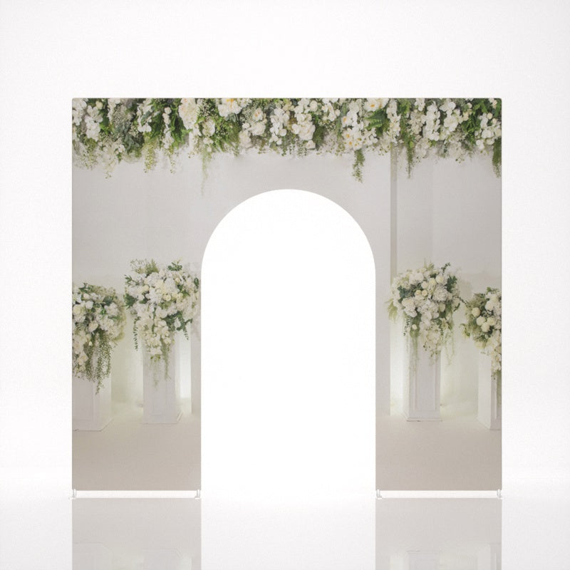 10x9ft Wedding Party Flower Arch Frame Welcome Stand Door