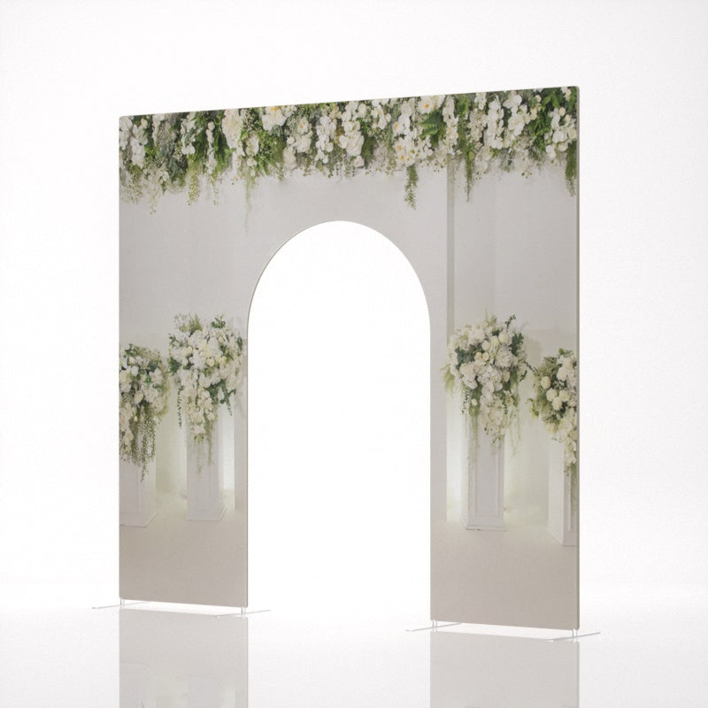 10x9ft Wedding Party Flower Arch Frame Welcome Stand Door