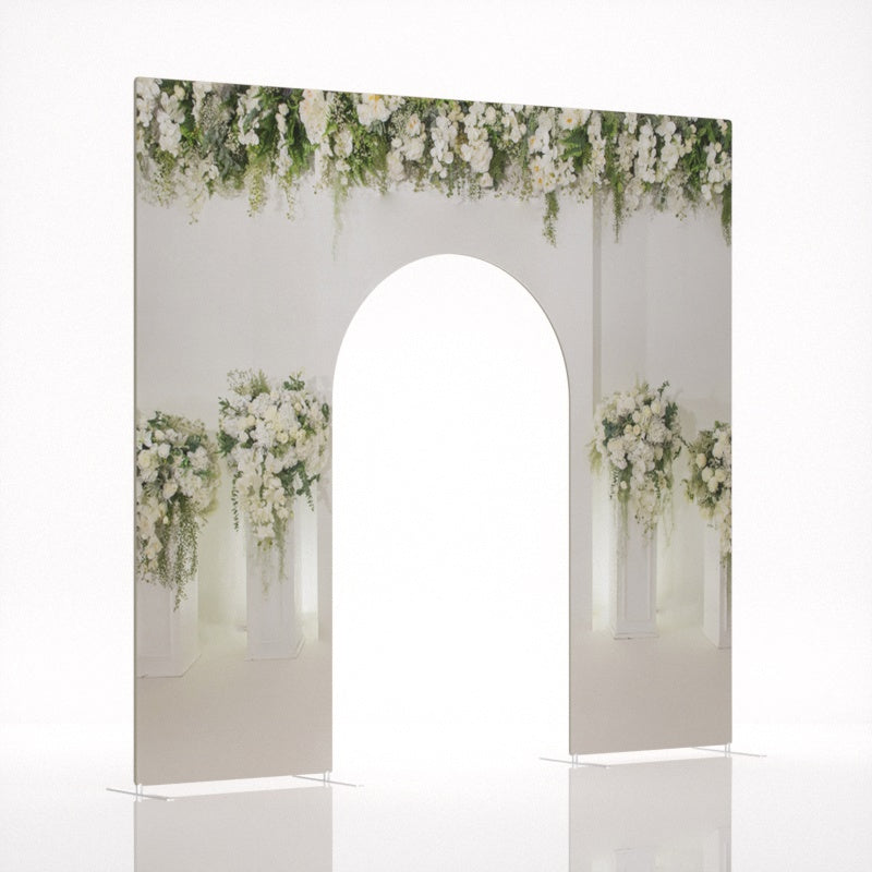 10x9ft Wedding Party Flower Arch Frame Welcome Stand Door