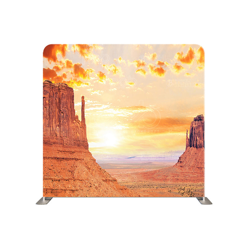 premium one pillowcover backdrops-Western Sunset