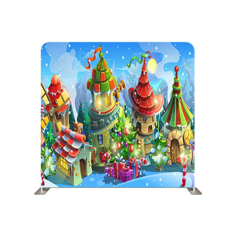 premium one pillowcover backdrops-Where The Elves Live