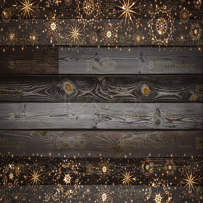 premium one pillowcover backdrops-Wooden stars