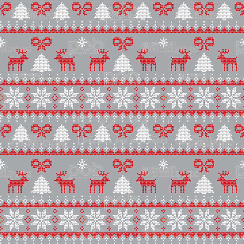 premium one pillowcover backdrops-Woodland Ugly Sweater