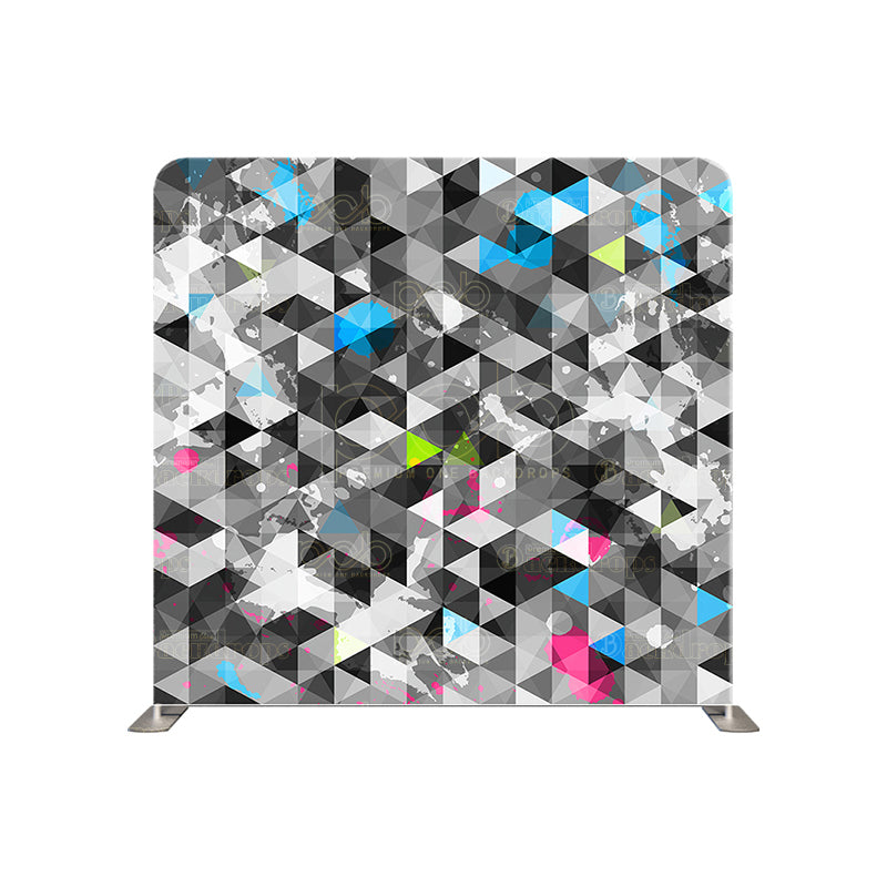 premium one pillow cover backdrops-World_Geometric