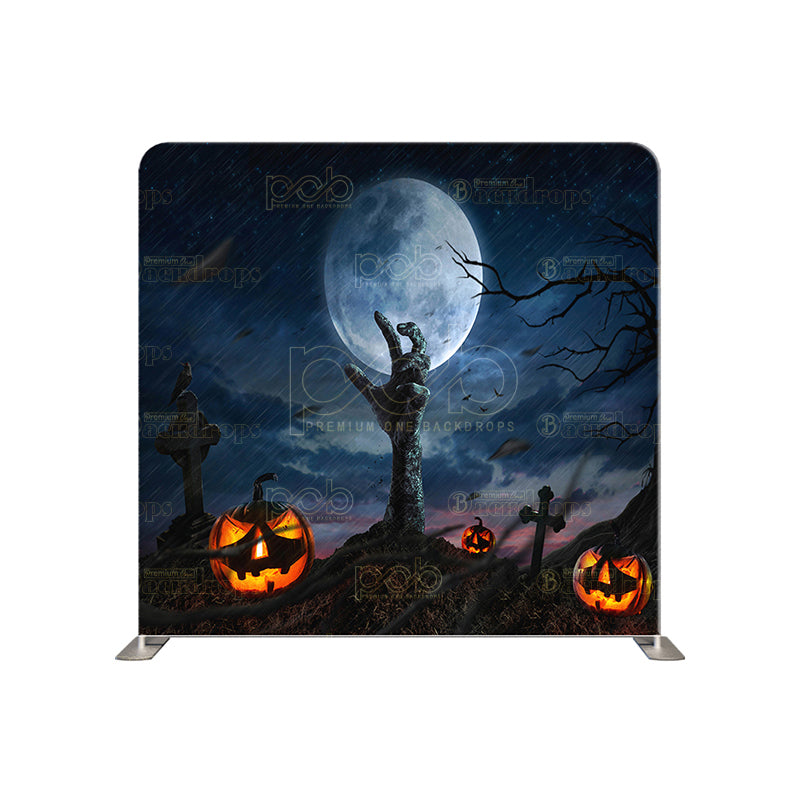 premium one pillow cover backdrops-halloween Zombie Hands